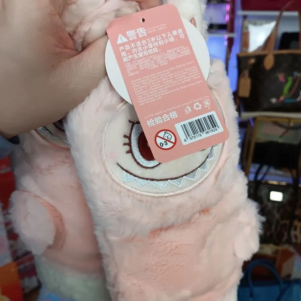 Pop Mart Pop Land Mokoko Furry Winter Pink Gloves